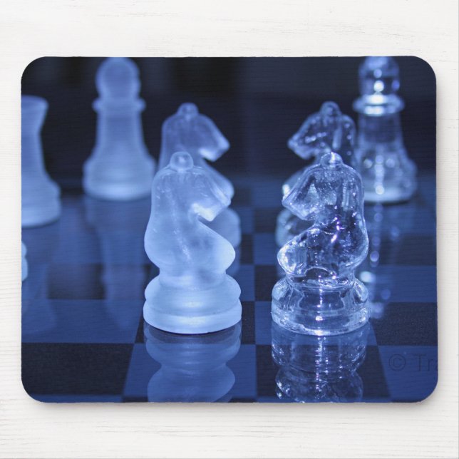 Knight Moves Mouse Mat (Front)