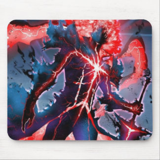 knight of ashes  mouse mat