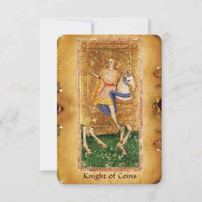 Knight of Coins (Front)