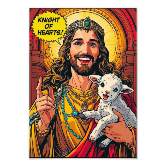KNIGHT OF HEARTS PHOTO PRINT (Front)