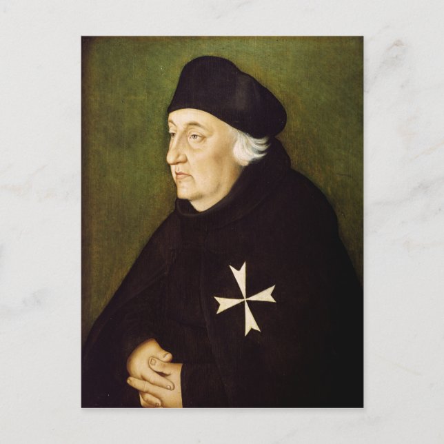 Knight of the Order of Malta, 1534 Postcard (Front)