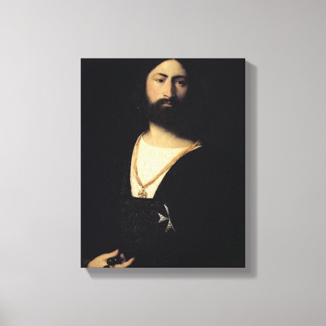 Knight of the Order of Malta Canvas Print (Front)