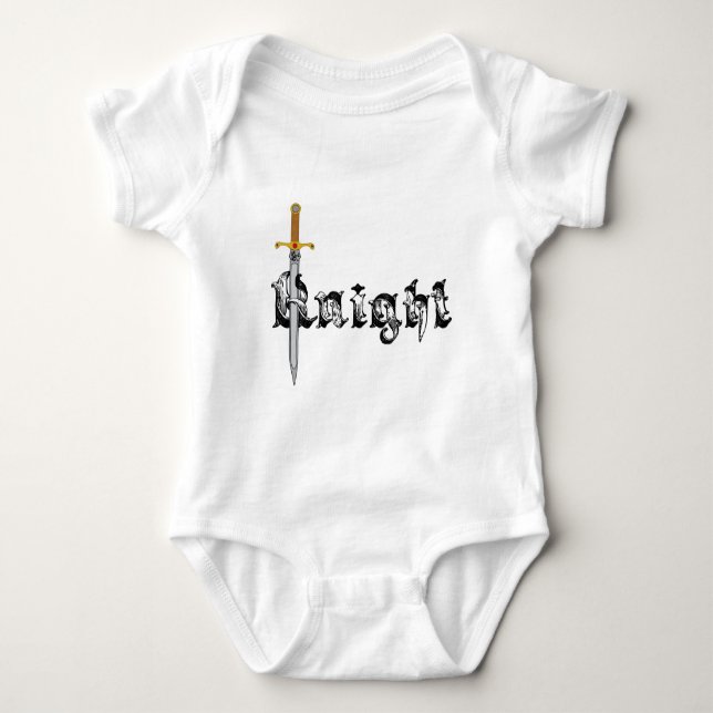 Knight of the Realm Baby Bodysuit (Front)