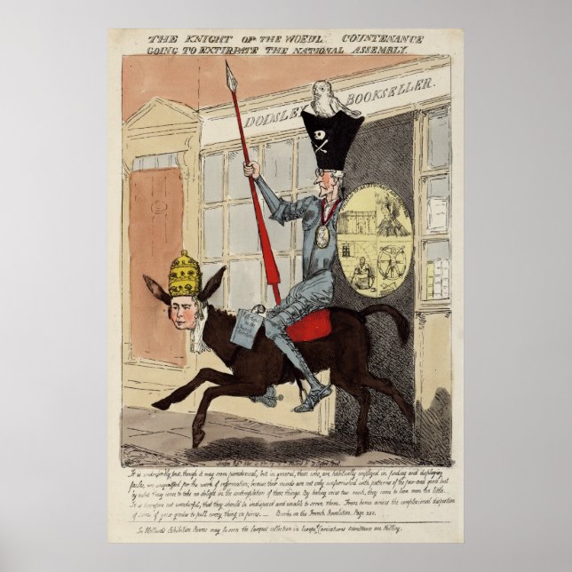 Knight of the Woeful Countenance Poster (Front)