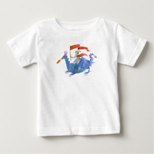 Knight Riding Dragon Kids T-Shirt
