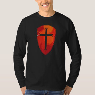 Knight Shield with Cross T-Shirt