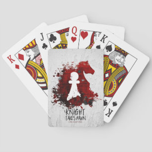 Knight Takes Pawn by Martha Sweeney Playing Cards