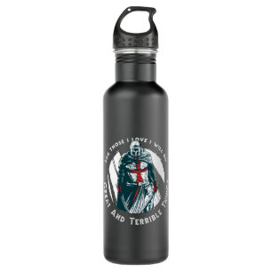 Knight templar 710 ml water bottle