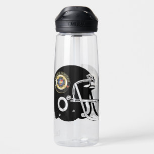Knight Templar Football Water Bottle