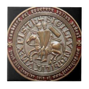 KNIGHT TEMPLAR GEO COIN TILE