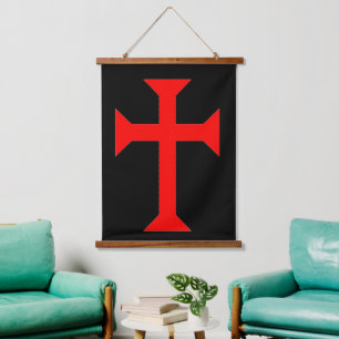 Knight Templar Hanging Tapestry