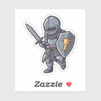 Knight with sword and shield