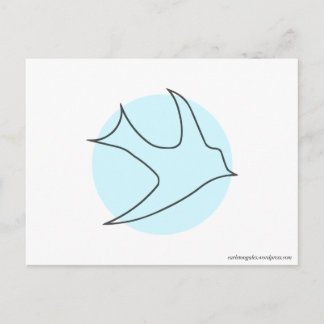 Knightingales Postcard (Blue)