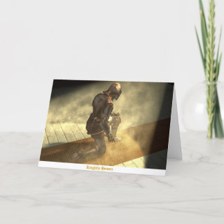Knightly Honours Card