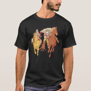 Knights and Horses - Medieval Crusader Renaissance T-Shirt