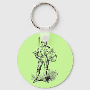 Knight's Armor Key Ring