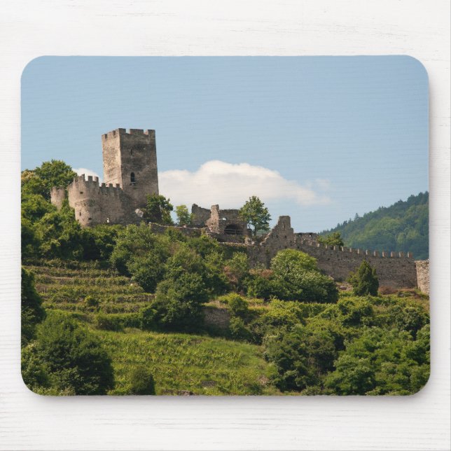 Knight's Castle in Wachau Austria Mouse Mat (Front)