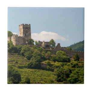 Knight's Castle in Wachau Austria Tile