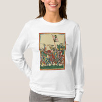 Knights Charging, 14th Century Codex Manesse