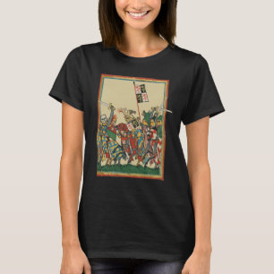 Knights Charging, 14th Century Codex Manesse T-Shirt