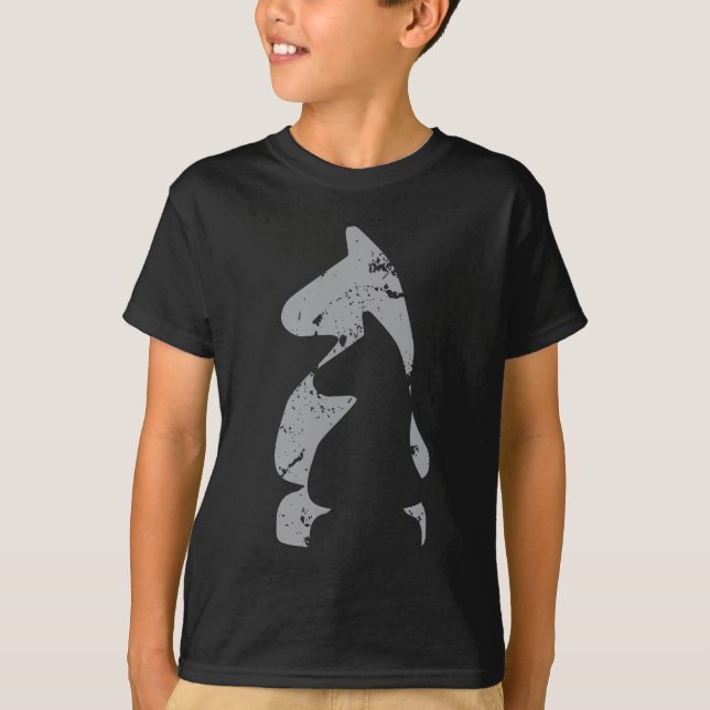Knights Chess Pieces T-Shirt (Front)
