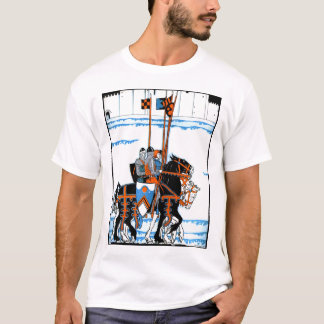 Knights - Deco Illustration (Customisable) T-Shirt