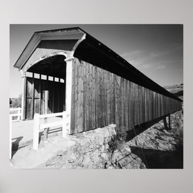 Knight's Ferry Bridge Poster (Front)
