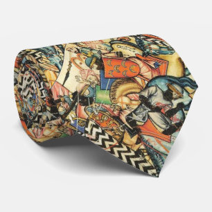 Knights in Battle - 13th century Tie
