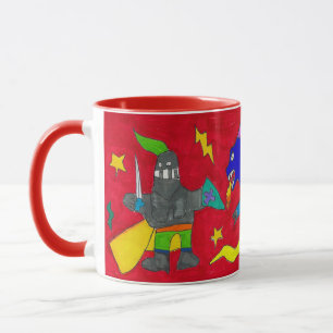 "Knights in Shining Armor" Colorful Mug