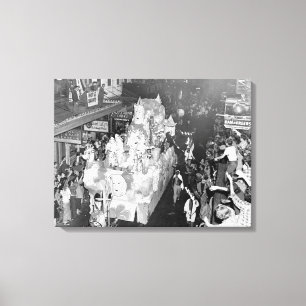 Knights of Babylon New Orleans Mardigras 1955 Canvas Print