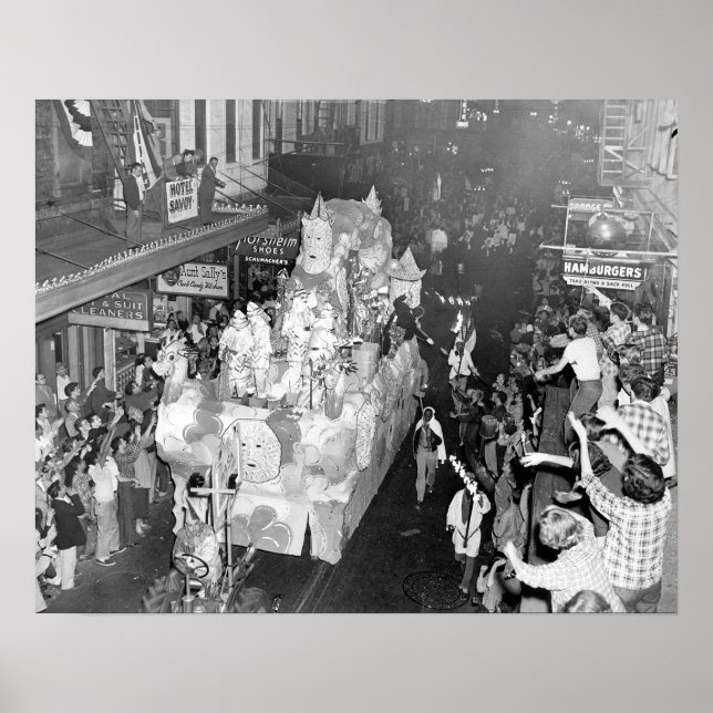 Knights of Babylon New Orleans Mardigras 1955  Poster (Front)