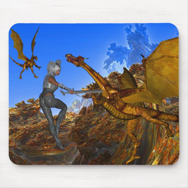 Knights Quest Mouse Mat (Front)