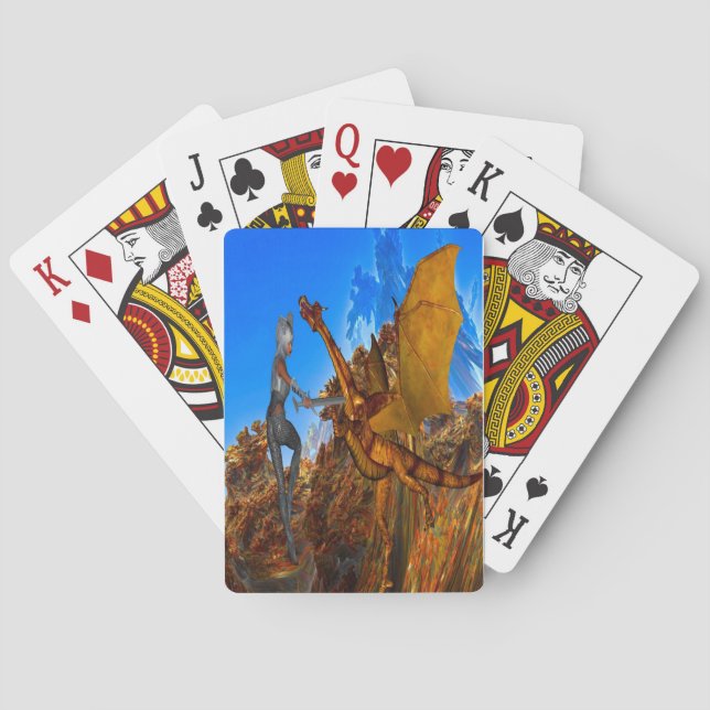 Knights Quest Playing Cards (Back)