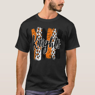 Knights School Sports Fan Team Spirit Mascot T-Shirt