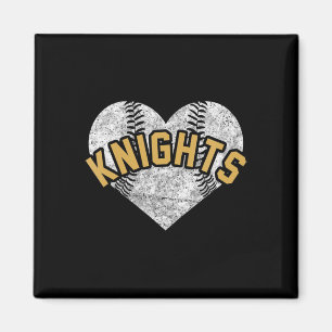 Knights Sell Softll Shirt High School Team Mascot Magnet