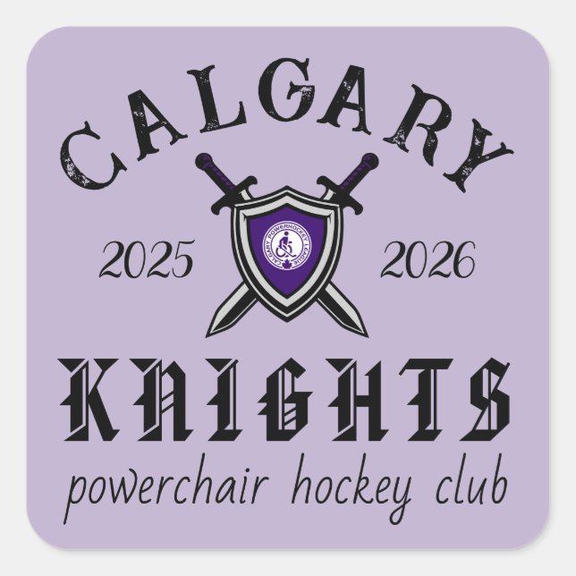knights sticker (Front)
