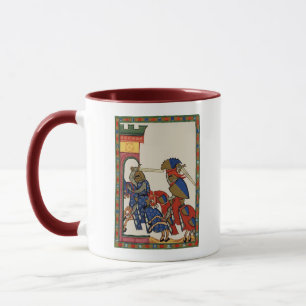 Knights Storming The Castle, 14th Century Mug