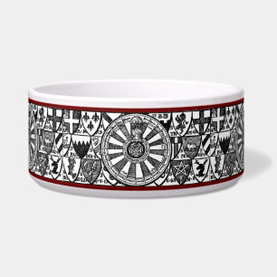 Knight's Table Dog Bowl