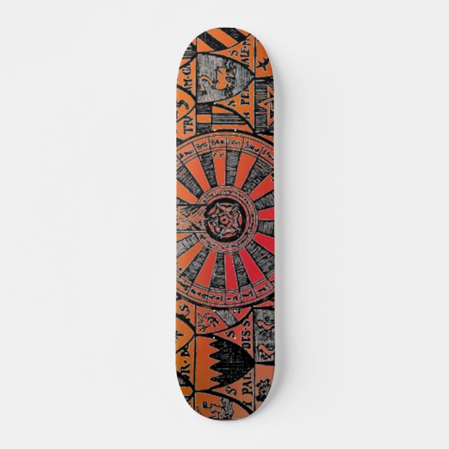 Knights' Table Skateboard (Front)