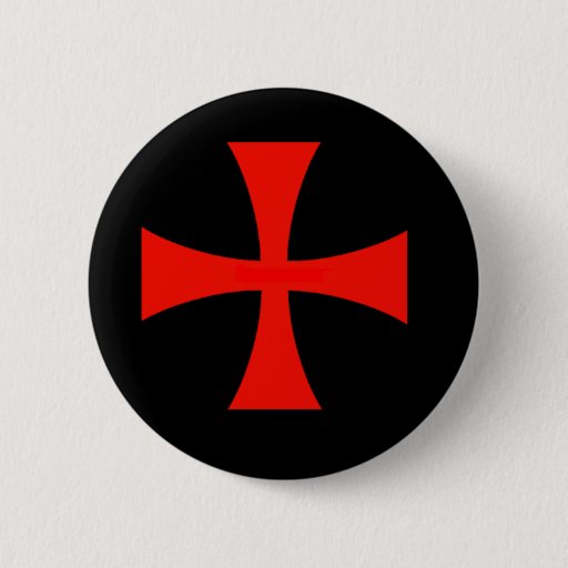 Image of Knights Templar 6 Cm Round Badge