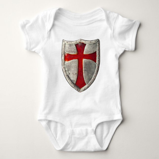 Knights Templar Baby Bodysuit (Front)