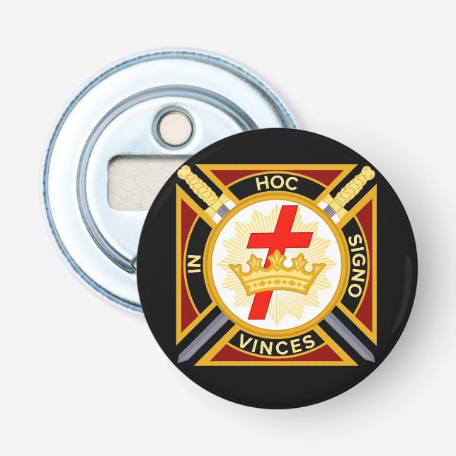 Knights Templar Bottle Opener (Front)