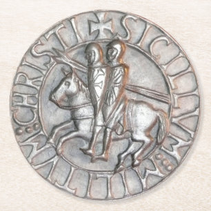 Knights templar coaster