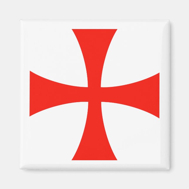 Knights Templar Coat of Arms Magnet (Front)
