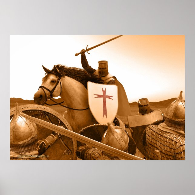 Knights Templar - Come To Death Poster (Front)