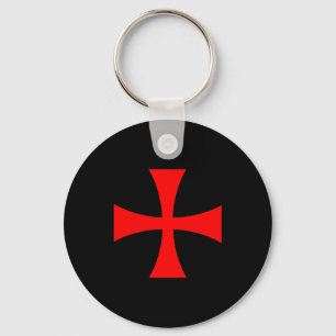 Knights Templar Cross Catholic Christian Order The Key Ring