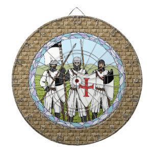 Knights Templar Dartboard