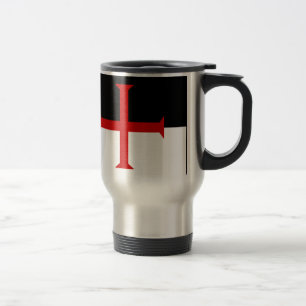 Knights Templar Flag Travel Mug