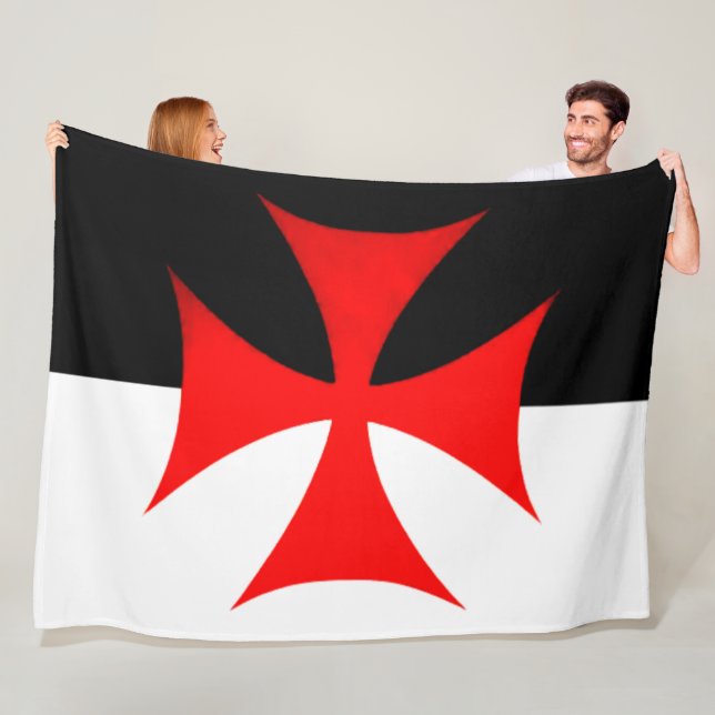 KNIGHTS TEMPLAR FLEECE BLANKET (In Situ)