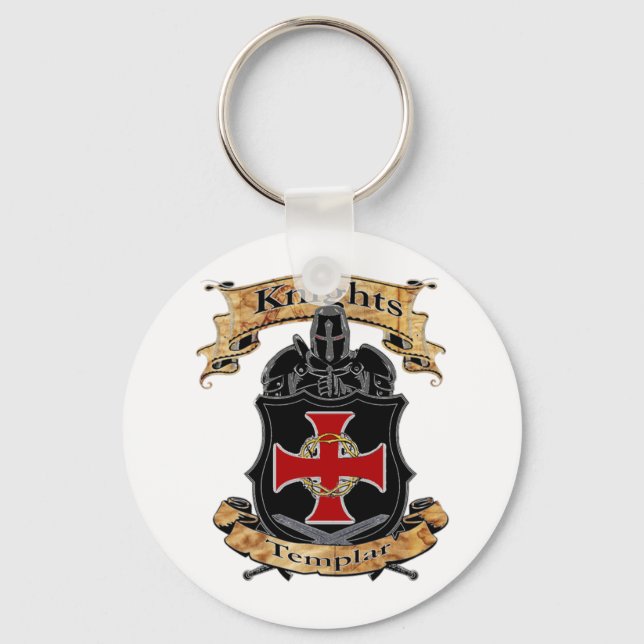Knights Templar Key Ring (Front)